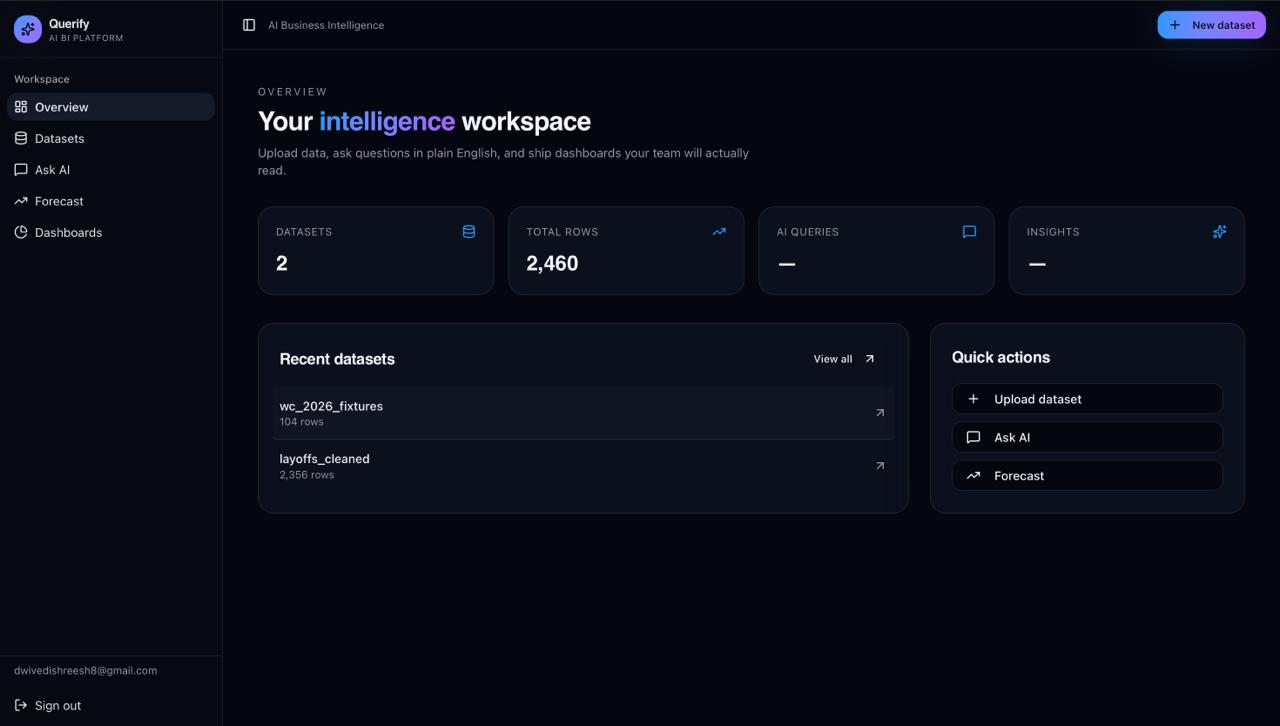 Querify screenshot